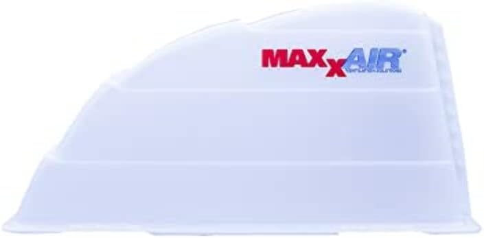 Maxx I Original Vent Cover - Keep Rain Out & Let Fresh Air In; RV Roof Vent Cover, Zero-Leak Mounting System, Prevents Bugs & Leaves, Eliminates Stale Air, Smoke & Odors, White (00-933066)