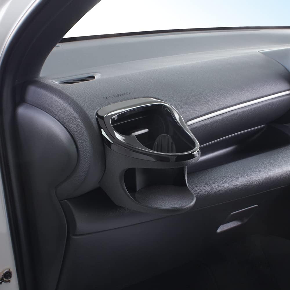 槌屋ヤック(Tsuchiya Yac) 車種専用品 トヨタ ヤリス ヤリスクロス 専用 エアコン ドリンクホルダー 助手席用 ブラック SY-YA2