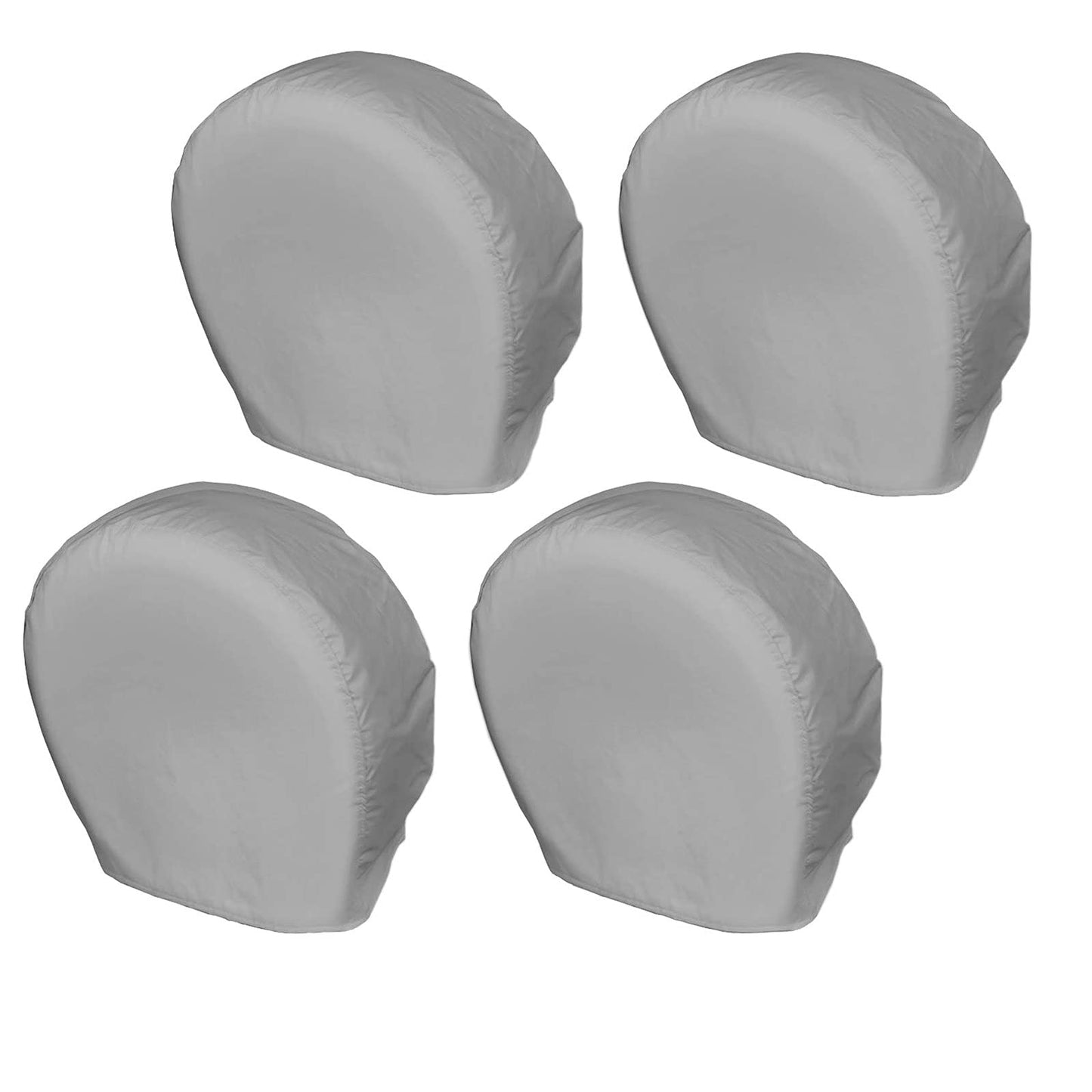 Explore Land Tire Covers 4 Pack - Tough Wheel Protector for Truck, SUV, Trailer, Camper, RV Universal Fits Tire Diameters 39-42 inches, Charcoal