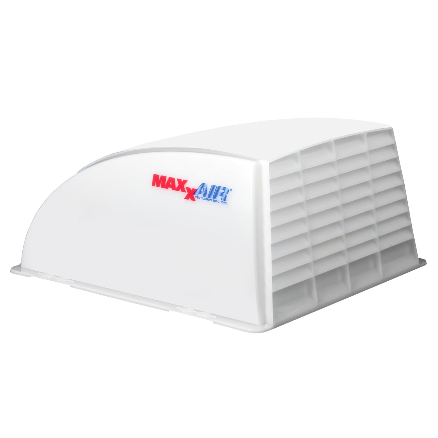 Maxx I Original Vent Cover - Keep Rain Out & Let Fresh Air In; RV Roof Vent Cover, Zero-Leak Mounting System, Prevents Bugs & Leaves, Eliminates Stale Air, Smoke & Odors, White (00-933066)