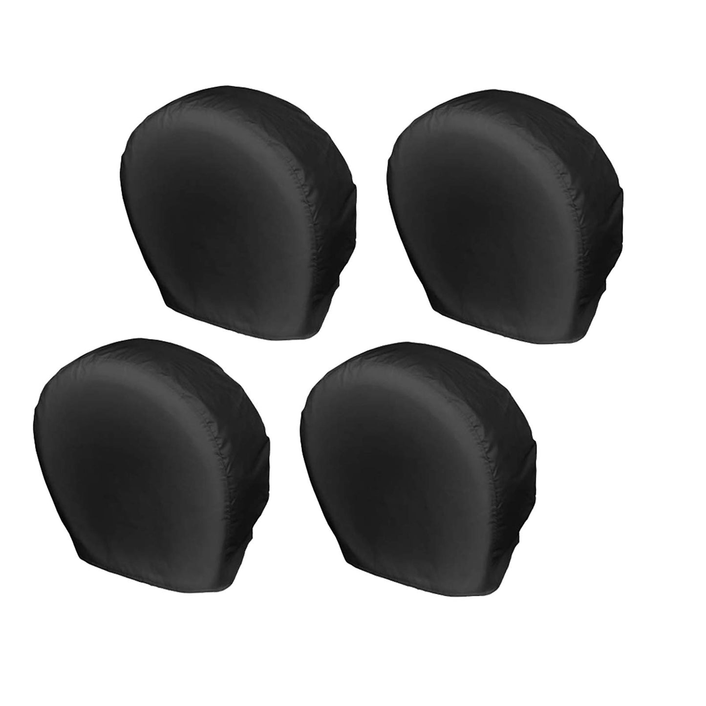 Explore Land Tire Covers 4 Pack - Tough Wheel Protector for Truck, SUV, Trailer, Camper, RV Universal Fits Tire Diameters 39-42 inches, Charcoal