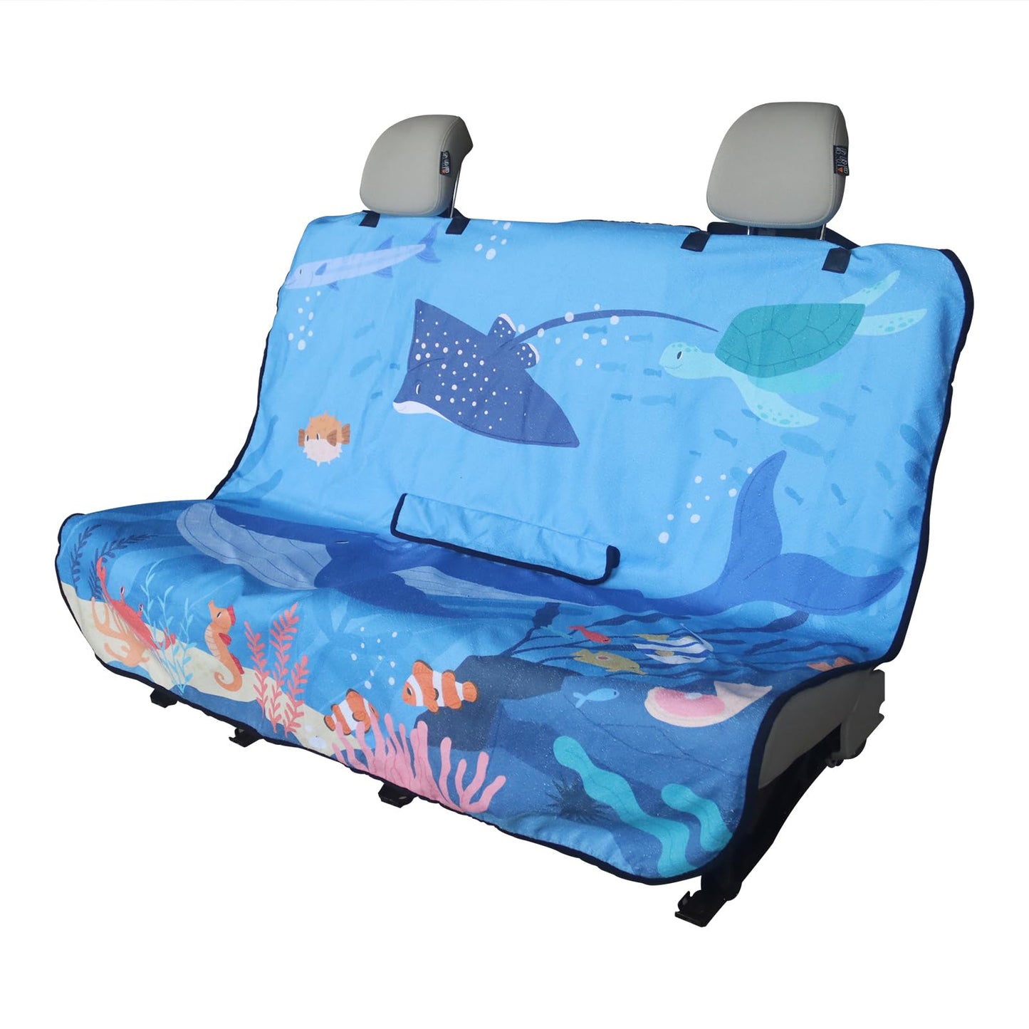 Car Seat Cover Protector Front Seats,for Gym Workout,Running,Swimming,Beach and Hiking,Waterproof Sweat Towel Bucket Seat Covers for Cars SUV Trucks (American Flag, 1Pcs)