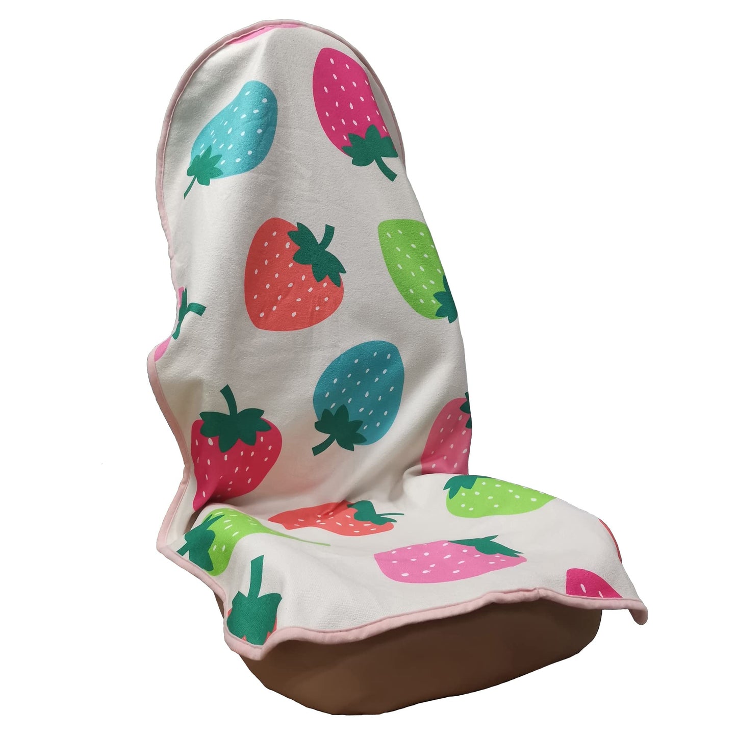Car Seat Cover Protector Front Seats,for Gym Workout,Running,Swimming,Beach and Hiking,Waterproof Sweat Towel Bucket Seat Covers for Cars SUV Trucks (American Flag, 1Pcs)
