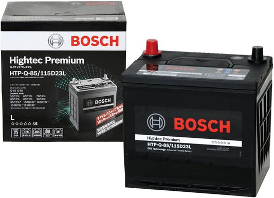 BOSCH (ボッシュ)ハイテックプレミアム 国産車 アイドリングストップ車/充電制御車/標準車 バッテリー HTP-Q-85/115D23L