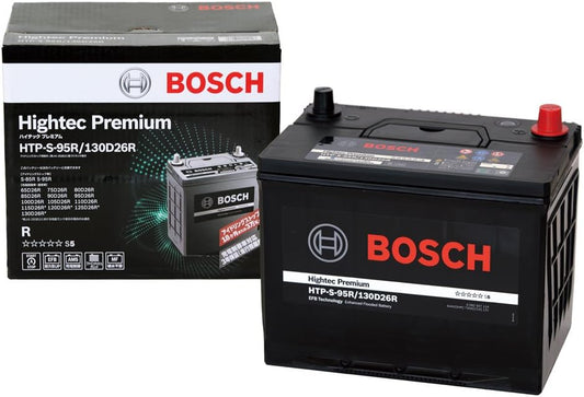 BOSCH (ボッシュ)ハイテックプレミアム 国産車 アイドリングストップ車/充電制御車/標準車 バッテリー HTP-S-95R/130D26R
