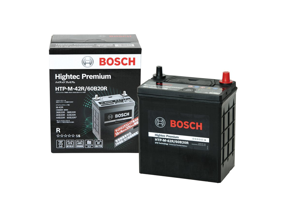 BOSCH (ボッシュ)ハイテックプレミアム 国産車 アイドリングストップ車/充電制御車/標準車 バッテリー HTP-S-95R/130D26R