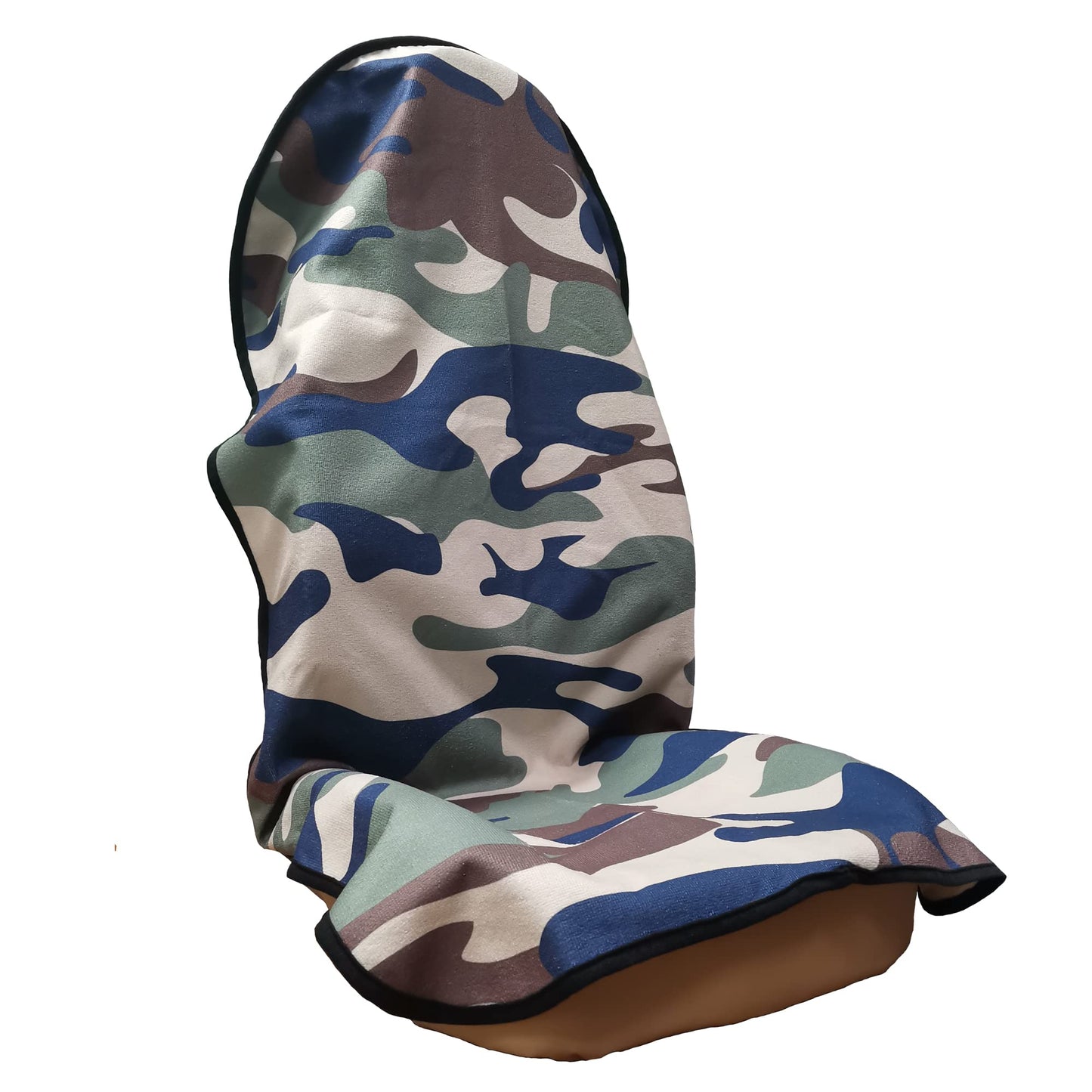 Car Seat Cover Protector Front Seats,for Gym Workout,Running,Swimming,Beach and Hiking,Waterproof Sweat Towel Bucket Seat Covers for Cars SUV Trucks (American Flag, 1Pcs)