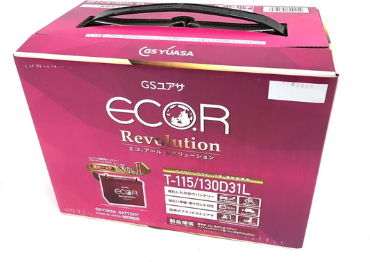 GSユアサ ER T-115 / 130D31L ECO.R Revolution 国産車バッテリー アイドリングストップ車対応 GS YUASA ジーエスユアサ