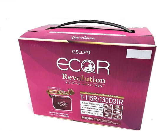GSユアサ ER T-115R / 130D31R ECO.R Revolution 国産車バッテリー アイドリングストップ車対応 GS YUASA ジーエスユアサ